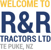 Welcome to R & R Tractors LTD, Te Puke, NZ